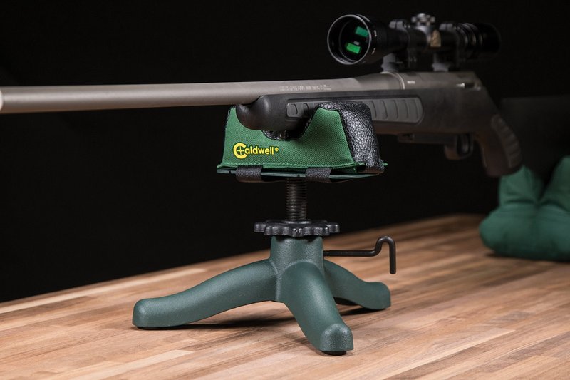 Caldwell The Rock Jr. with Durable Construction and Elevation Adjustments for Range, Sight In and Precision Shooting