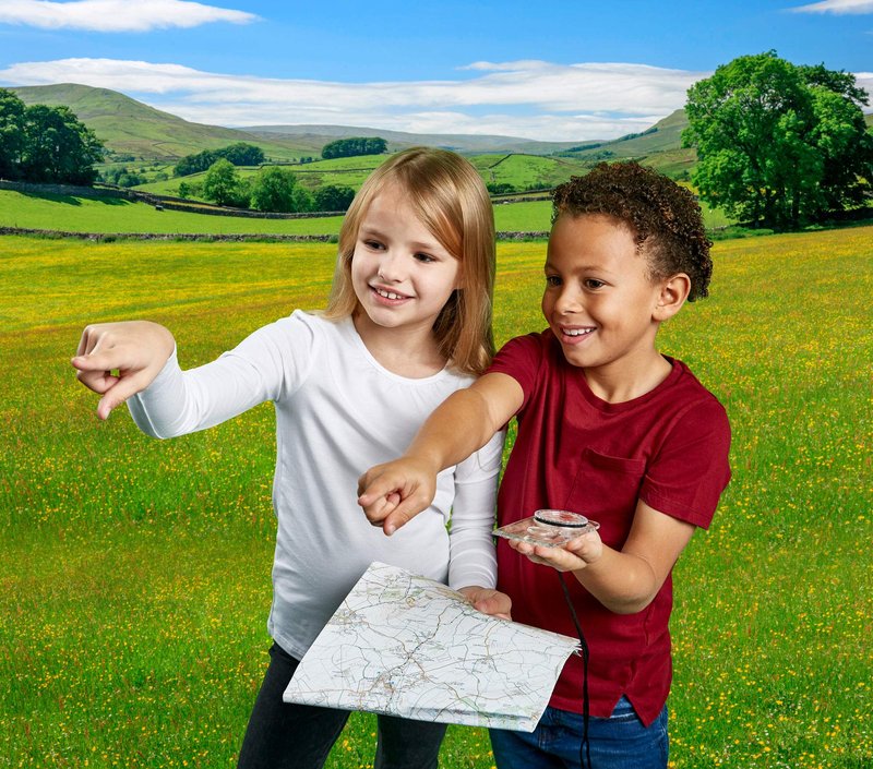 Brainstorm Toys Outdoor Adventure Compass Designed for Children Ages 3+ Years, Multicolor