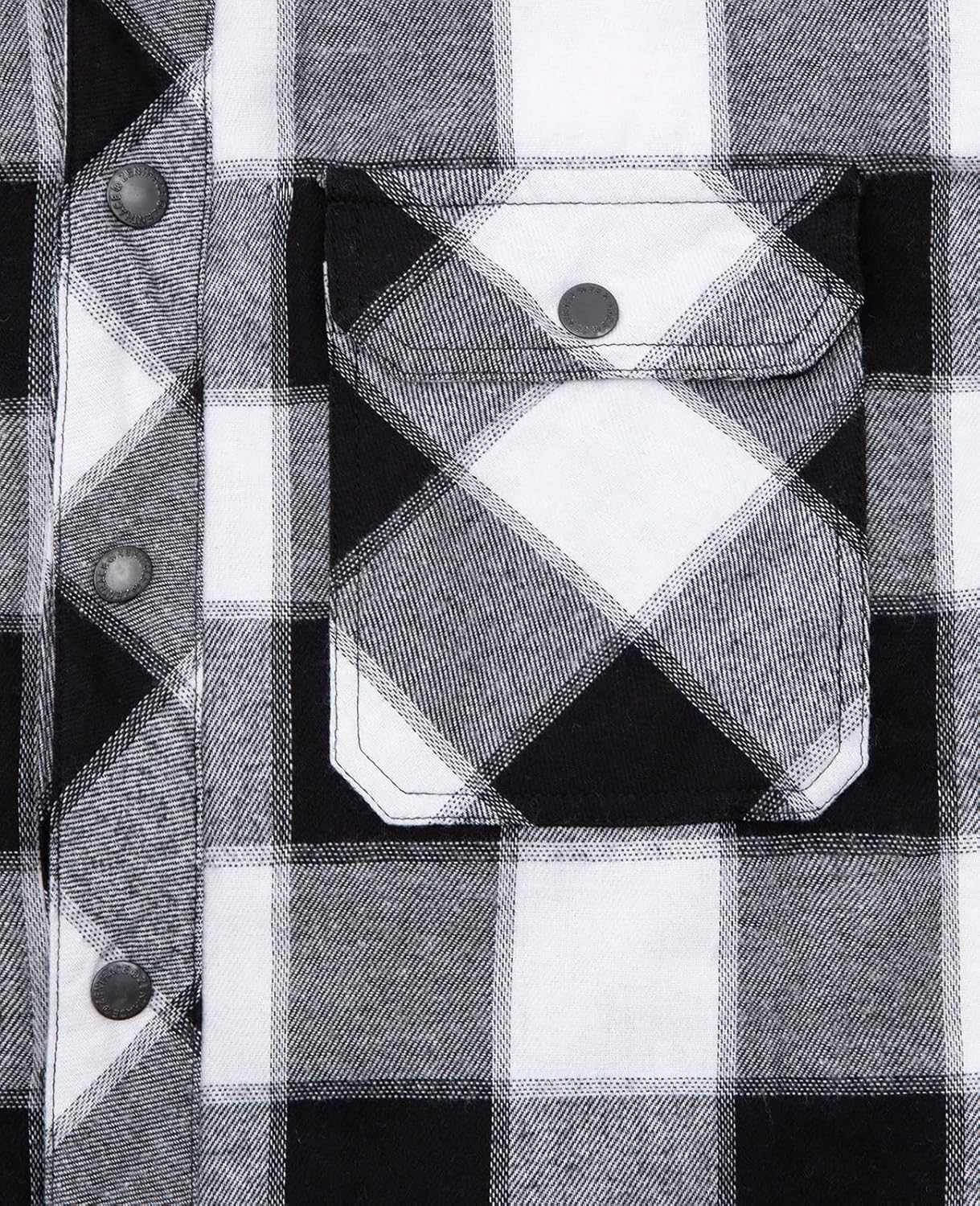 ThCreasa Men's Flannel Jacket - Quilted Lined Plaid Design with Hood | Stylish & Warm Outerwear