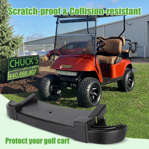 10L0L Golf Cart Rear Bumper for EZGO RXV 2008-2015 Golf Carts, Replaces Parts 610855