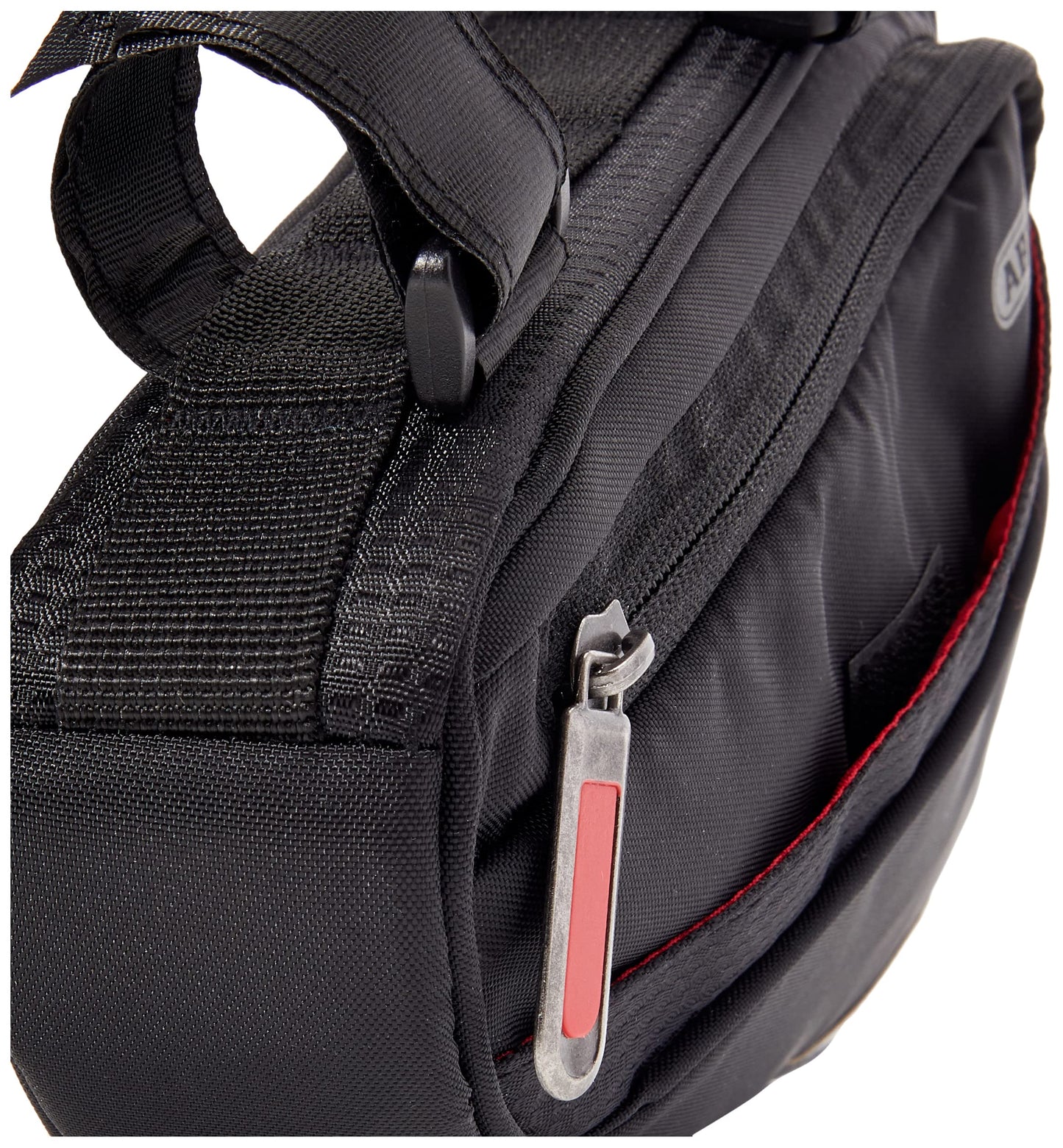 ABUS Oryde ST 2250 Bike Bag - Frame Bag with Velcro Strap - Water-Repellent Material - Black