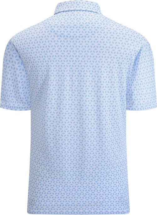 Esabel.C Golf Shirts for Men - Dry Fit Performance Short Sleeve Moisture-Wicking Collared Shirt