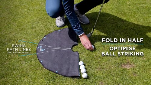 ME AND MY GOLF Target Golf Towel - Includes Instructional Training Videos