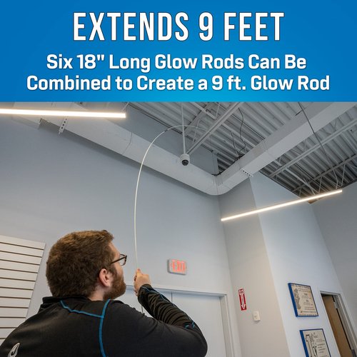 Jonard Tools RDG-9, Compact Glow Rod Kit, 9 ft, 3/16” Diameter