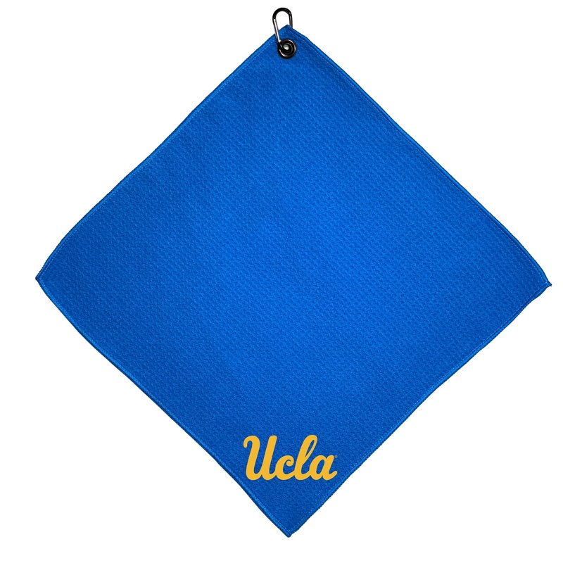 Team Golf NCAA UCLA Bruins Microfiber Golf Towel, 15x15 (Multicolor)