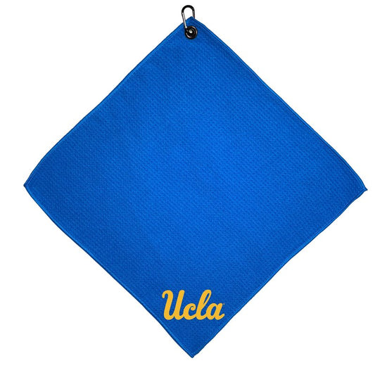 Team Golf NCAA UCLA Bruins Microfiber Golf Towel, 15x15 (Multicolor)