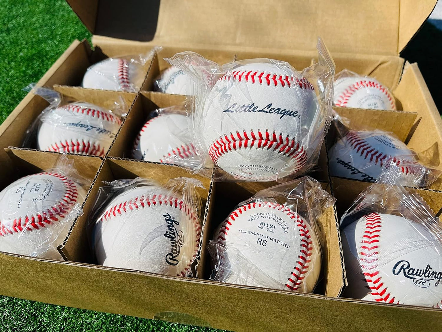 Rawlings Little League Baseballs - Competition Grade for Youth 14U | Multiple Count Options Available