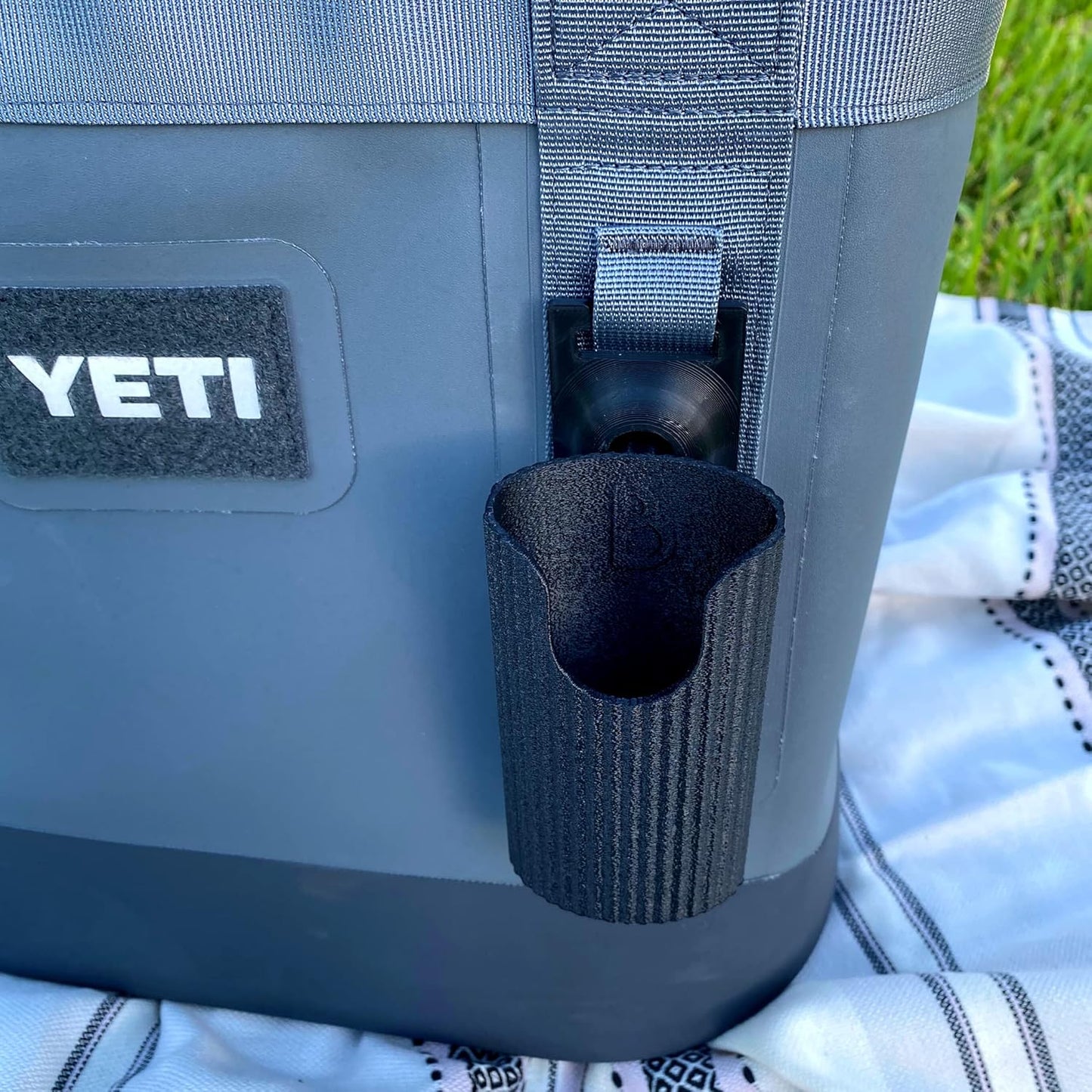 Yeti Sunglasses Holder Attachment - Securely Store Sunglasses on Soft Coolers & Backpacks - Made in USA