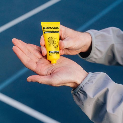 Gamer Grip Cream for Pickleball, Tennis, Paddle, Racquetball, Squash & Racket Sports - Anti Slip Grip Enhancer Sweat Cream for Improved Performance, Chalk-Free Liquid Formula, Made in USA (Pickleball)