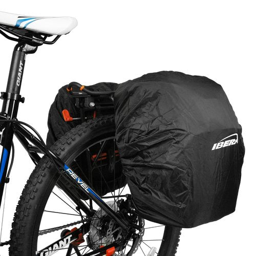 Ibera Bicycle All Weather Rain Cover for Commuter Bags and Panniers