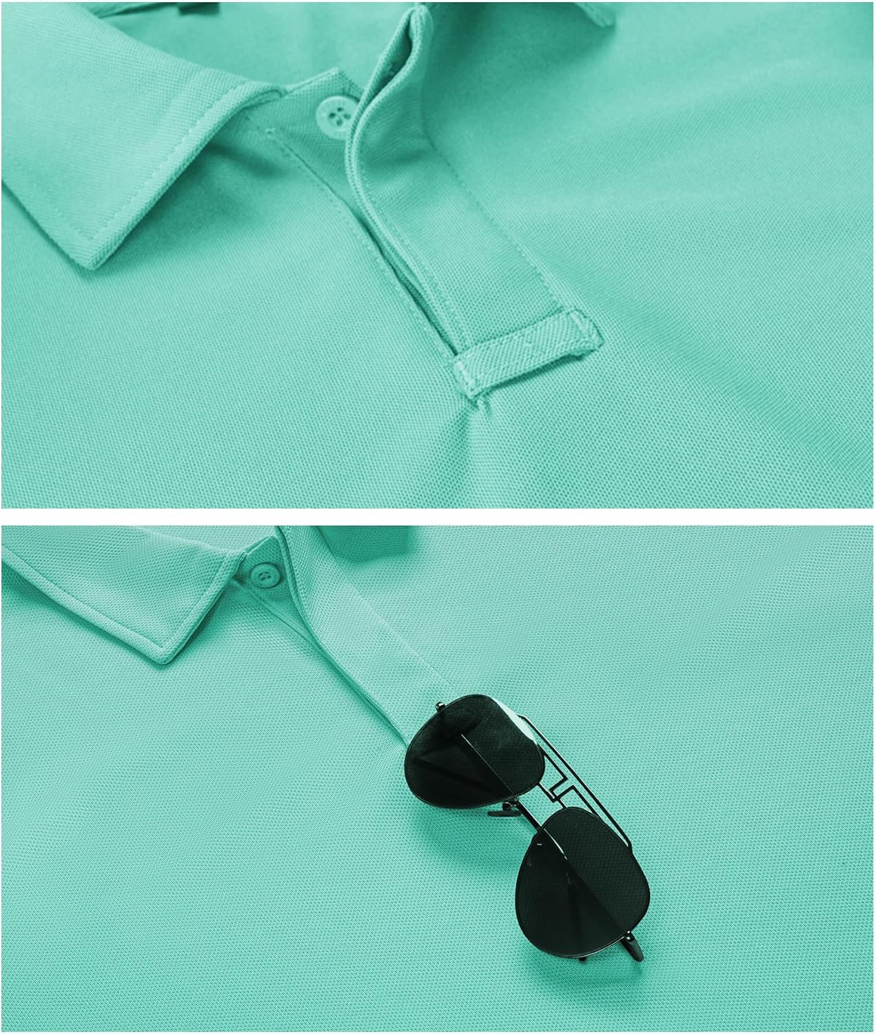 SCODI Men's Polo Shirt - Performance Short Sleeve Tactical Golf Tee for Daily Casual Wear