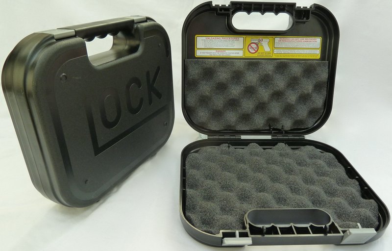 Glock Pistol Case Black With Logo