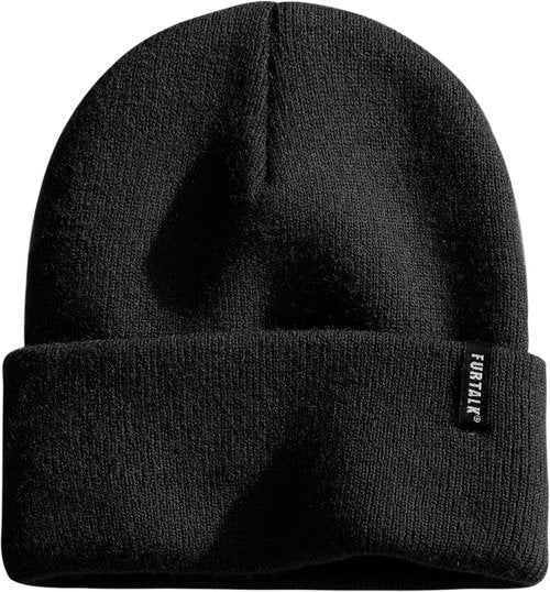 FURTALK Beanie Hat - Soft, Warm Unisex Cuffed Knit Cap for Men & Women | Perfect Winter Accessory