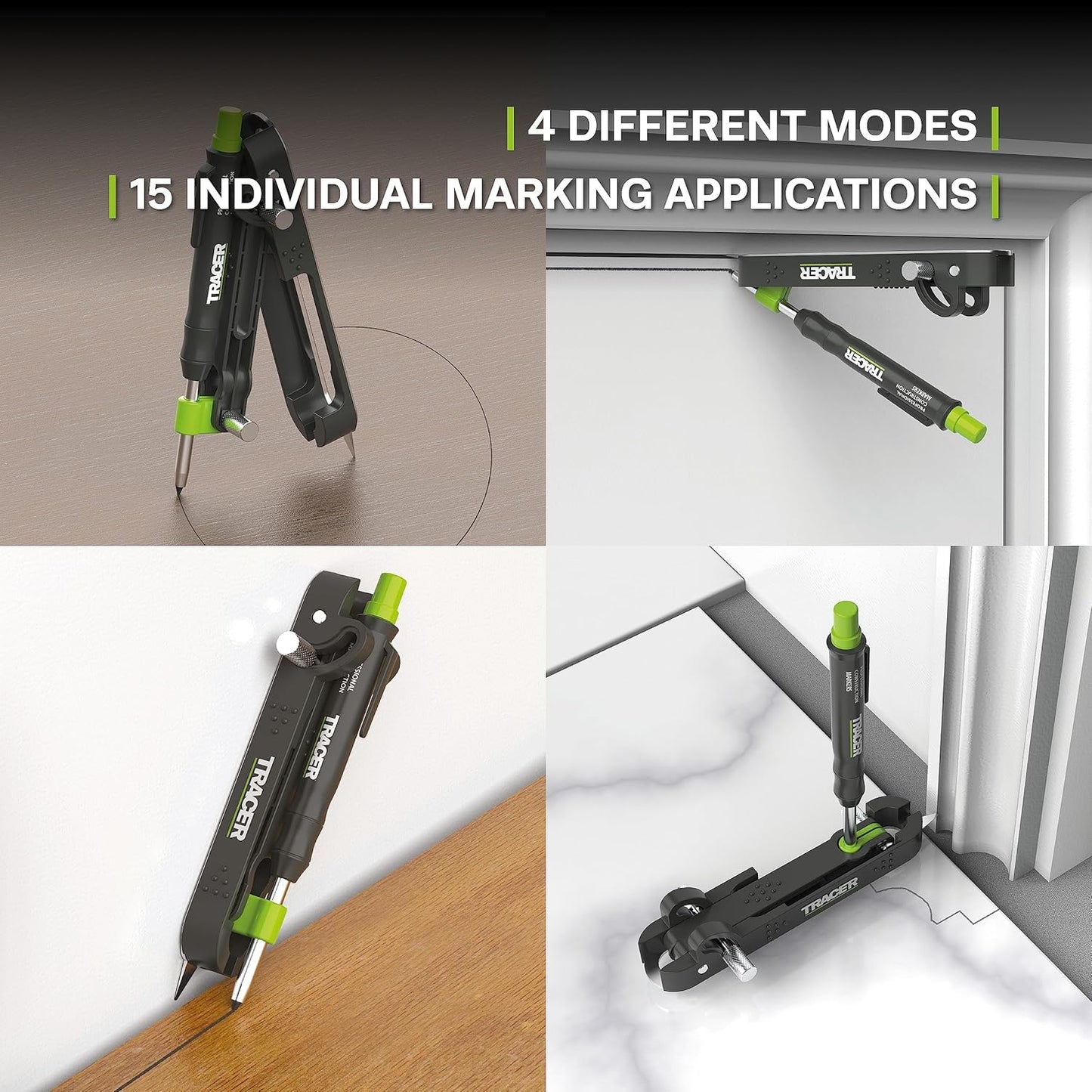 Tracer ProScribe Multi-Function Tool with Deep Hole Pencil & 6X Lead Holster