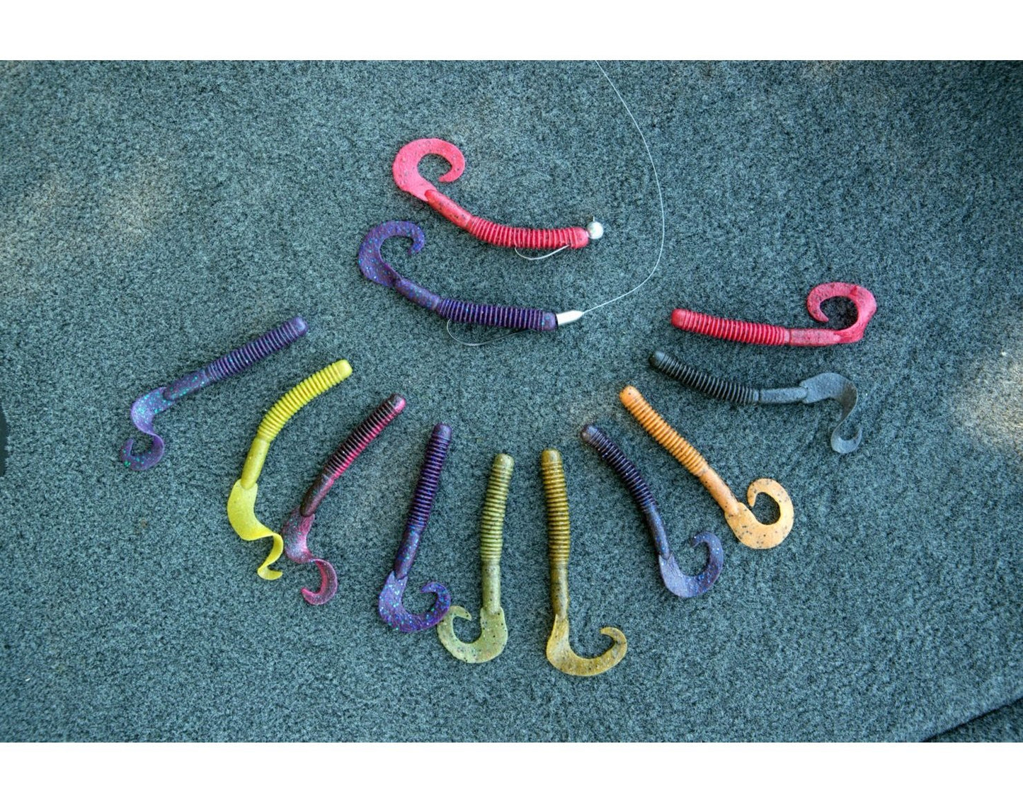 Berkley Power bait Maxscent Lunch Worm Bait (10 Count), Cherry seed, 6"