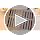Minyee 3-Pack Fitbit Luxe Bands Waterproof Soft Silicone Floral Engraved Dandelion Wristbands (Starlight/Nude/Violet Smoke) 5.3-7.6"