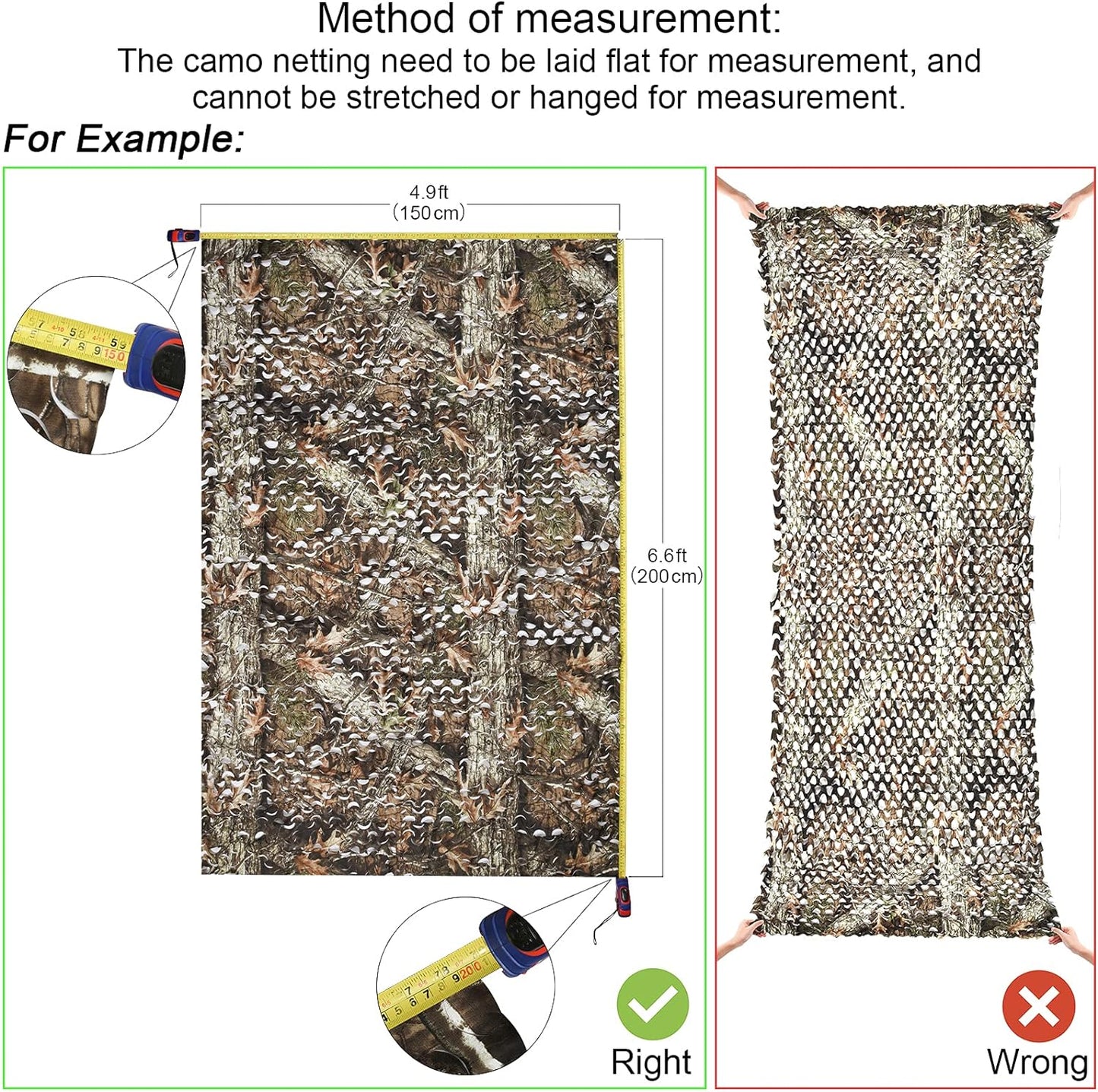 Sitong Camo Netting Roll - Versatile Hunting & Military Decoration | Sunshade 6ft x 10ft
