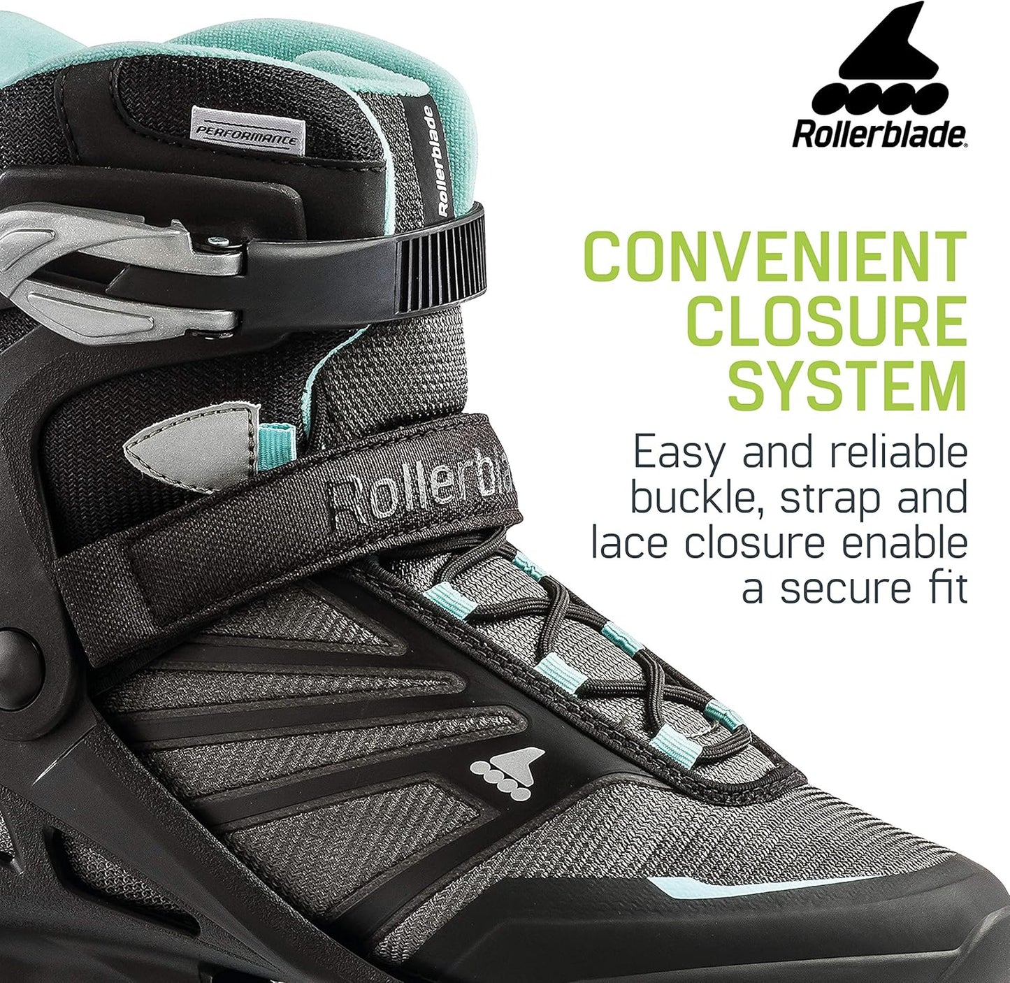 Rollerblade Zetrablade Women's Inline Skates - High-Performance Fitness Skating | Comfortable Fit