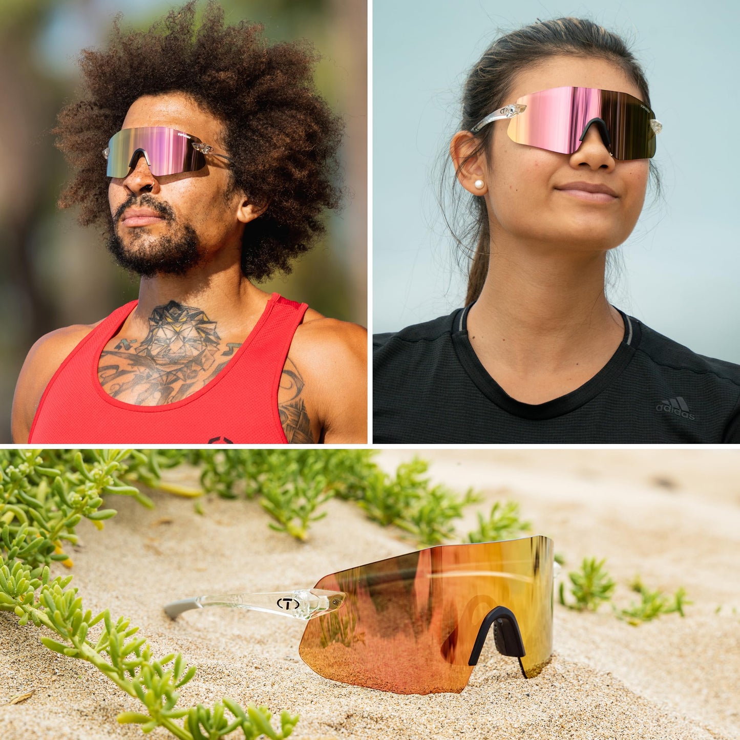 Tifosi Vogel SL Sport Sunglasses Men & Women - Ideal For Baseball, Cycling, Cricket, Golf, Hiking, Running