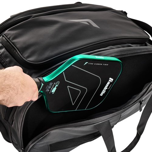 Franklin Sports Pro Series Bag II - Professional Pickleball Bag - Duffle/Backpack - Premium Storage - Charcoal