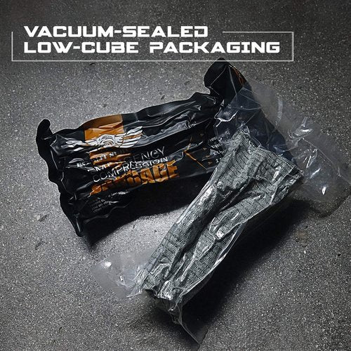 EVERLIT Israeli 6 Inch Emergency Bandage Compression Trauma Pressure Wound Dressing Sterile Vacuum-Sealed Packaging for Bleeding Control, Medical Trauma Kit, Gun Shot, First Aid IFAK