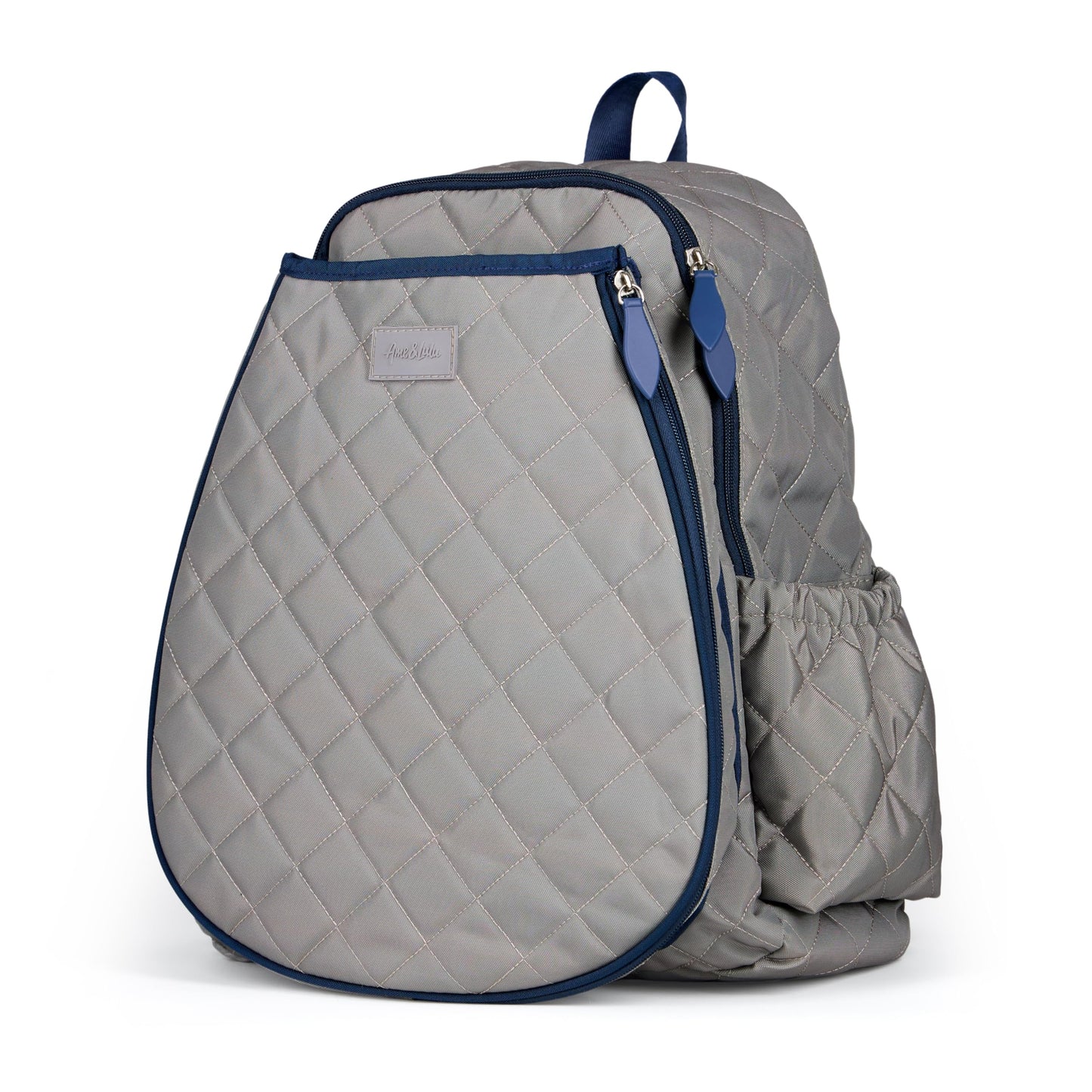Ame & Lulu Game On Tennis Backpack - Contains Padded & Adjustable Straps - Two Exterior Water Bottle Pockets (Windsor)