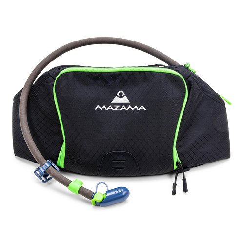 Rimrock Lumbar Hydration Hip Pack with 1.8L Intake ICE Insulated Water Reservoir, Fanny Pack Waist Bag Hiking Walking Running Jogging Camping. Men/Women Large Pack Design