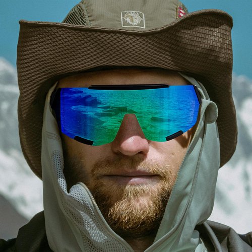 BrillayView Cycling Sunglasses for Men Women Polarized Sports Sunglasses Running Ski