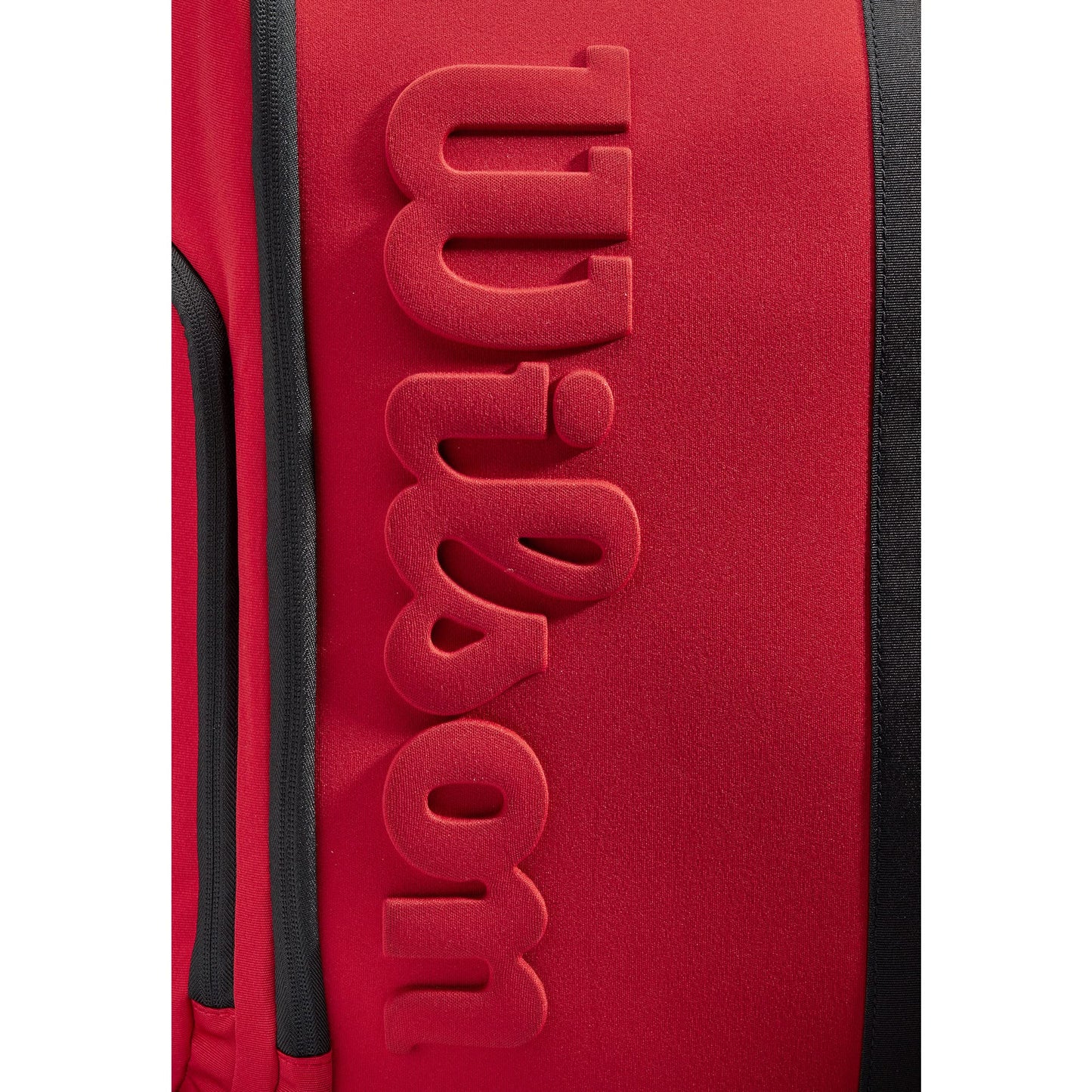Wilson Clash V2 Super Tour Tennis Backpack - Red/Black, Holds up to 2 Rackets