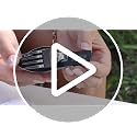 4-in-1 Camping Utensils Set - Portable Stainless Steel Cutlery, Olive Green