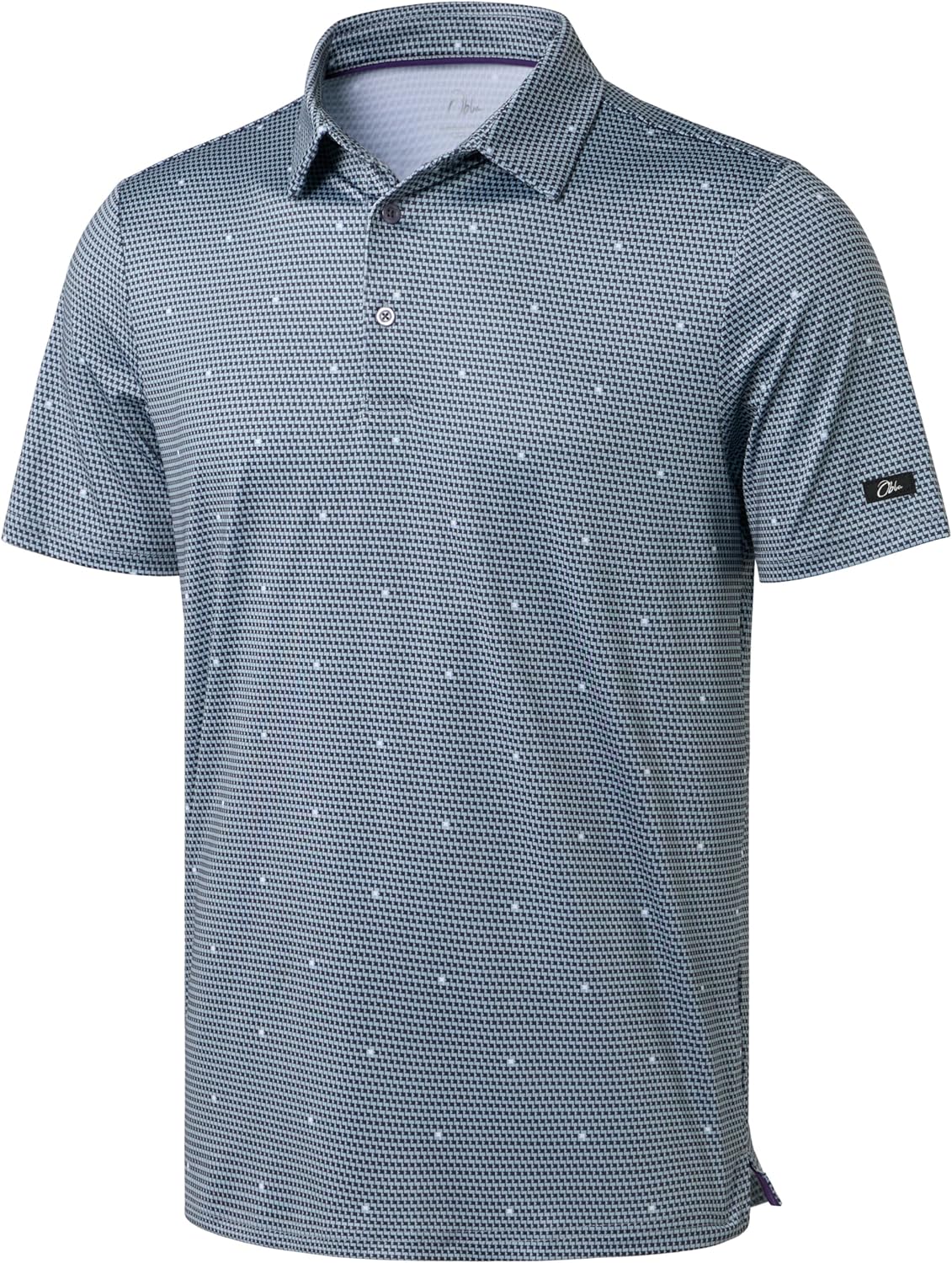Obla Men's Golf Polo Shirt - Short Sleeve Dry Fit Performance | Moisture-Wicking Casual Style