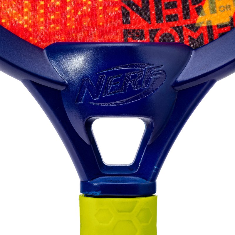 NERF Small Driveway Tennis Set for Kids - 2 Player Kids Tennis Set - Rackets and Foam Ball - Indoor + Outdoor - (2) NERF Rackets + Foam Ball Included
