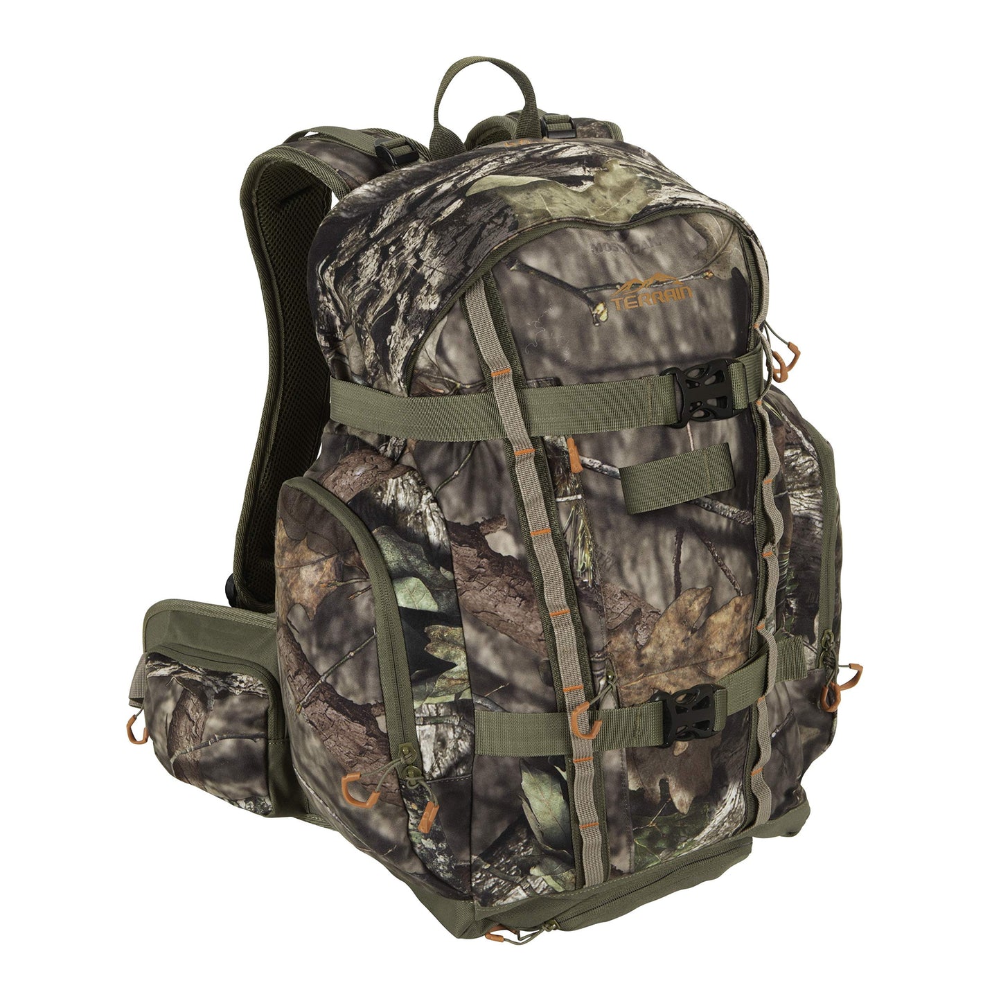 Allen Company unisex adult Knoll Terrain 30L up Daypack, Olive and Mossy Oak Break-Up Country, One Size US