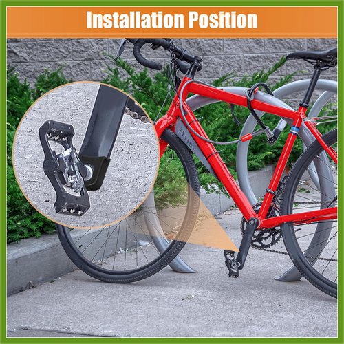HOPESPANNER 10 Pcs Silicone Bicycle Cycling Crank Boot Protectors Mountain Bike Sleeve Crank Arm Cover Protection Black Vehicle Components
