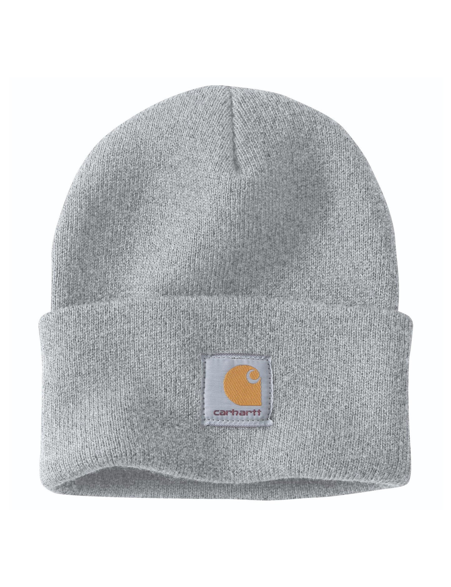 Carhartt Men's Knit Cuffed Beanie, Heather Grey, One Size