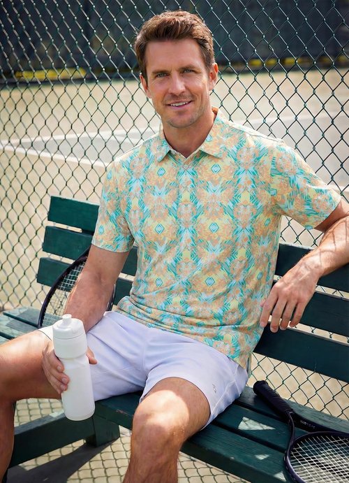 Libin Golf Shirts for Men - Quick Dry Performance Polo | Short Sleeve Moisture-Wicking Casual Wear