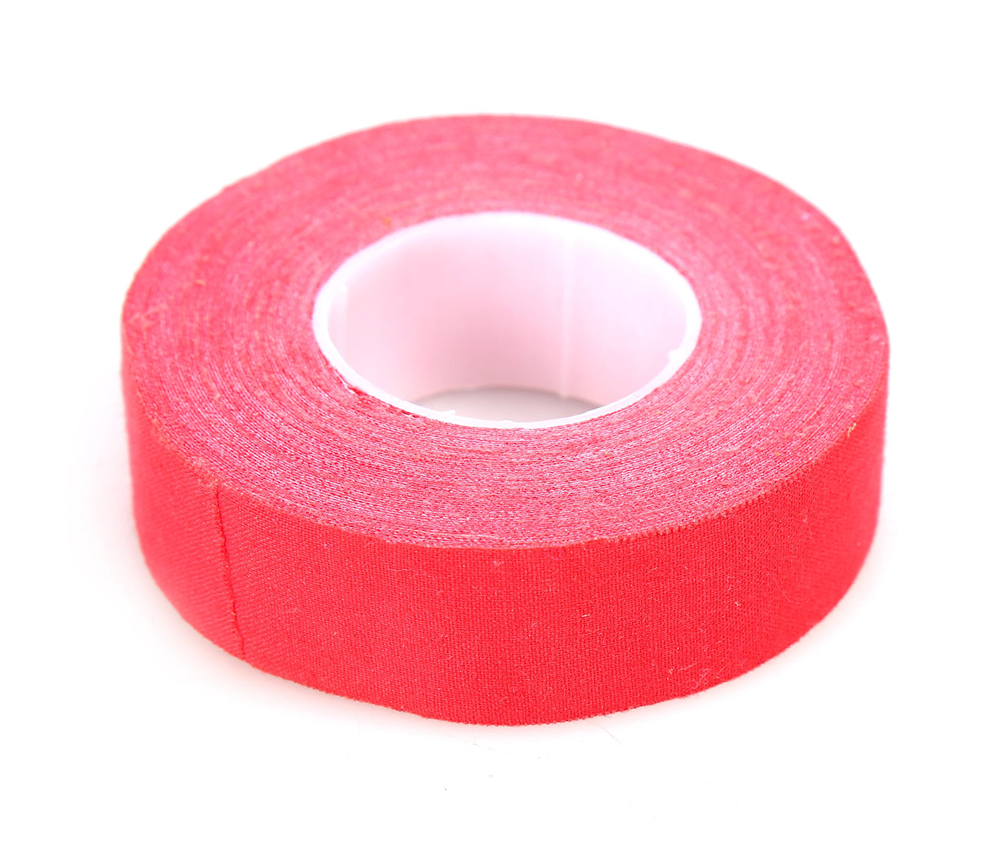 LEONARK Fencing Foil Blade Protective Tape - Red 10M (32.8ft) Durable Fabric Tape for Foil Sword Maintenance, 2cm (0.8in) Width, 7.5cm (3in) Roll Diameter - 1 Pack