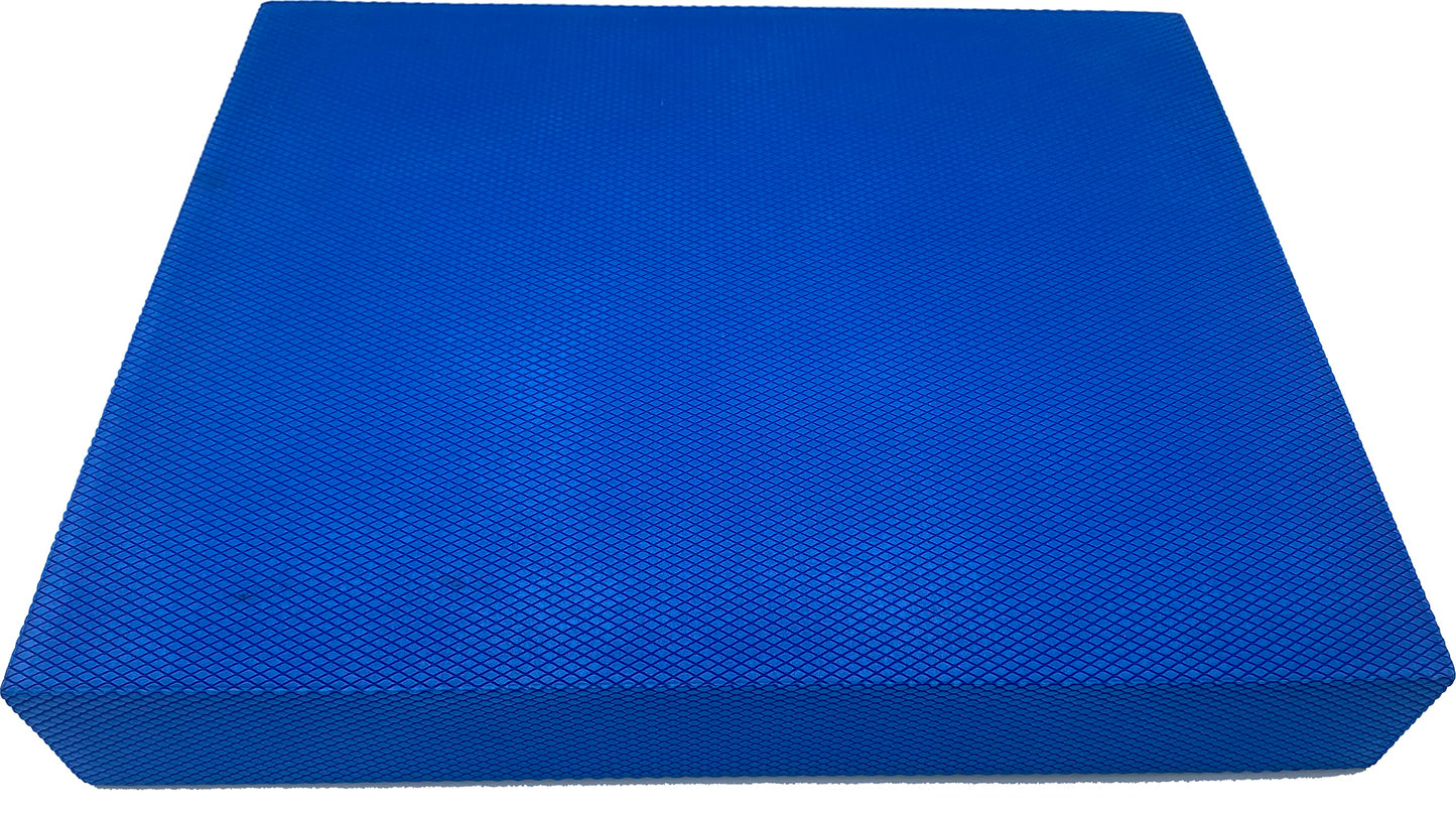 Therapist’s Choice Large (15.5" x 13.5" x 2.3") Balance Pad, Made from Closed Cell Foam (Blue, Large)