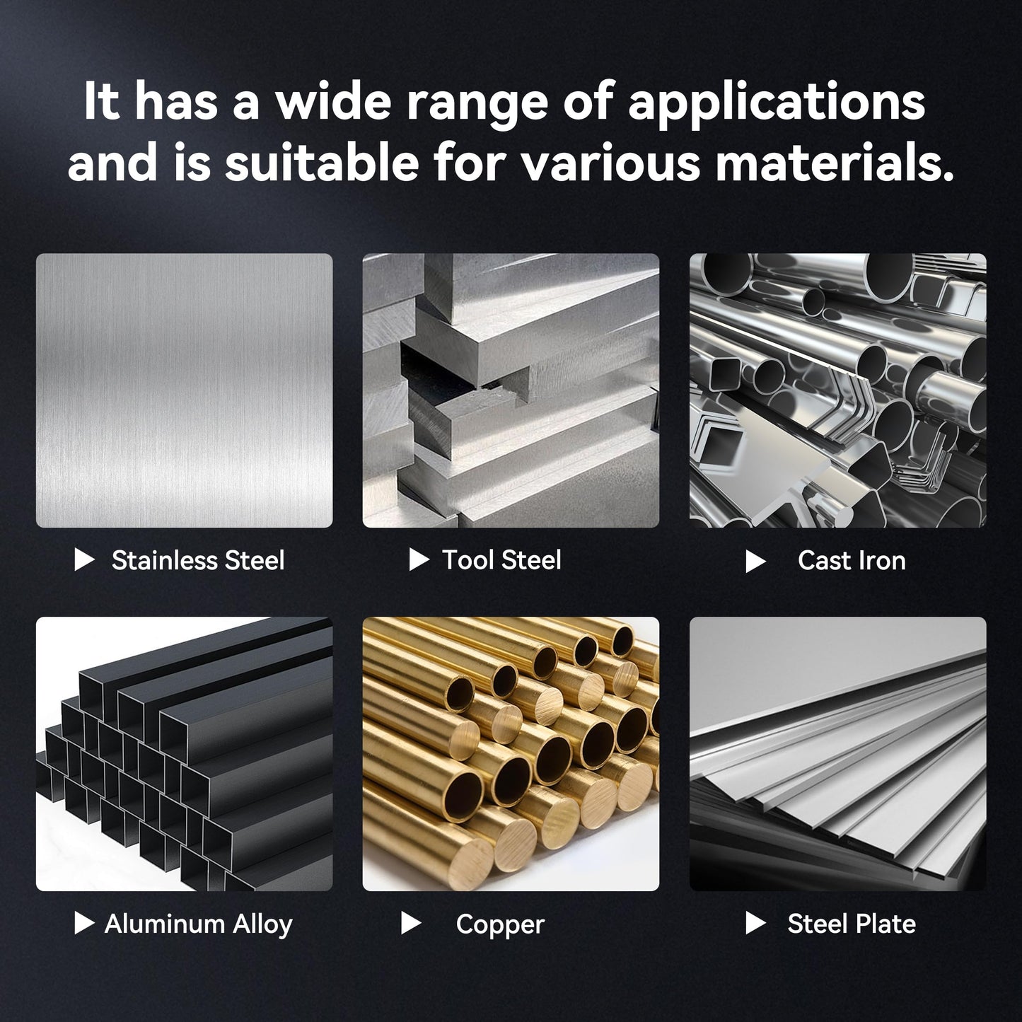 Henvo Hole Saw 1-1/8" (29mm) Heavy Duty Carbide with 2 Pilot Drill Bits - Metal Hole Cutter Cuts Stainless Steel, Iron, Copper, Brass, Plastic