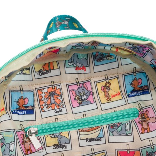 Wondapop Warner Brothers Tom & Jerry Best Friends Forever 13" Deluxe Nylon Mini Backpack