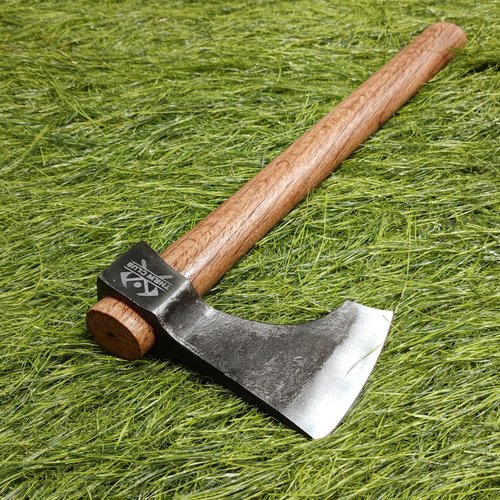 Throwing Axe Set, 3 Pack 16.5" Throwing Tomahawk with 1065 High Carbon Steel & Hickory Wooden Handle, Perfect for Axe Throwiing Game for Backyard, Competition and Recreation
