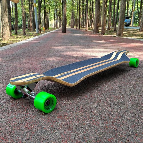 RIMABLE Drop Deck Longboard GREENBIRD