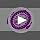 Weighted Hula Hoop for Weight Loss - 30 Detachable Links, Purple