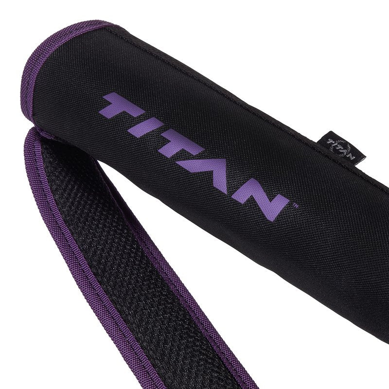 Youth Archery Compact Back Quiver, Purple/Black, One Size (7038)