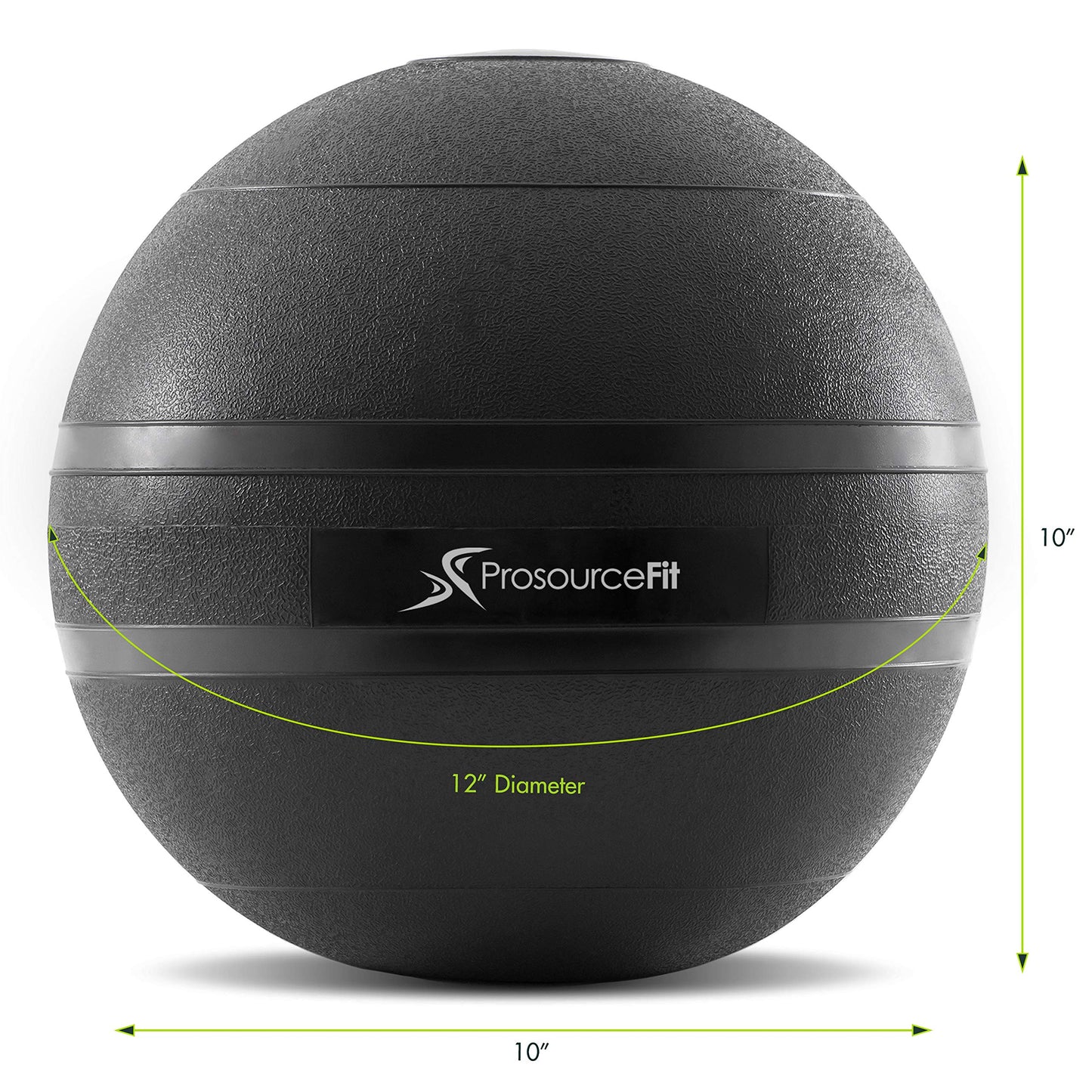 ProsourceFit Slam Medicine Ball, Classic Dead Weight Balls for Strength and Conditioning Exercises, Cardio and Core Workouts, 30lb, Black