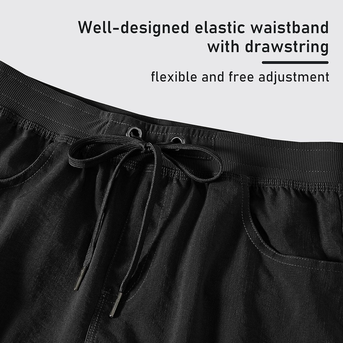MoFiz Women's Hiking Cargo Shorts - Lightweight Quick-Dry Design with 6 Pockets | Perfect for Summer Travel