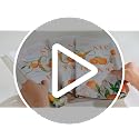 Little Cutie Tablecloths - Orange Fruit Design, 3 Pack