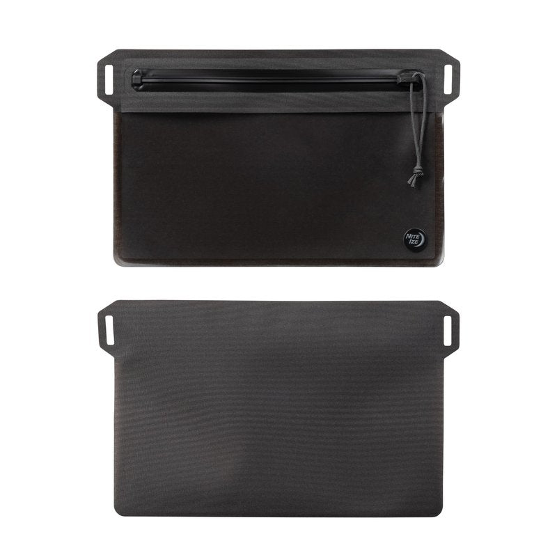 Nite Ize RunOff Waterproof Travel Pouch with TRU Zip - Dry Pouch for Phone & Travel Necessities - Touchscreen Friendly - Waterproof with Reliable Zipper - Charcoal, Small
