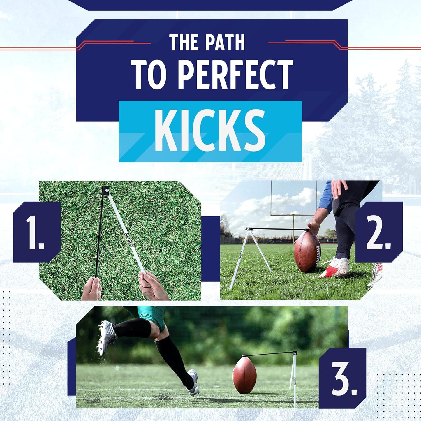 Murray Sporting Goods Football Kicking Tee - Essential Training Equipment for All Ages - Durable Stand for Field Goal Kickers