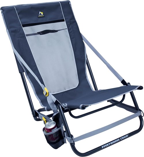 GCI Outdoor Portable Hillside Chair - Comfortable & Lightweight Design | Midnight Color